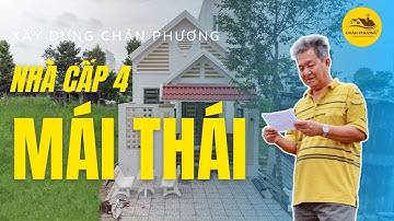 NHÀ CẤP BỐN MÁI THÁI | 5 X 15 M