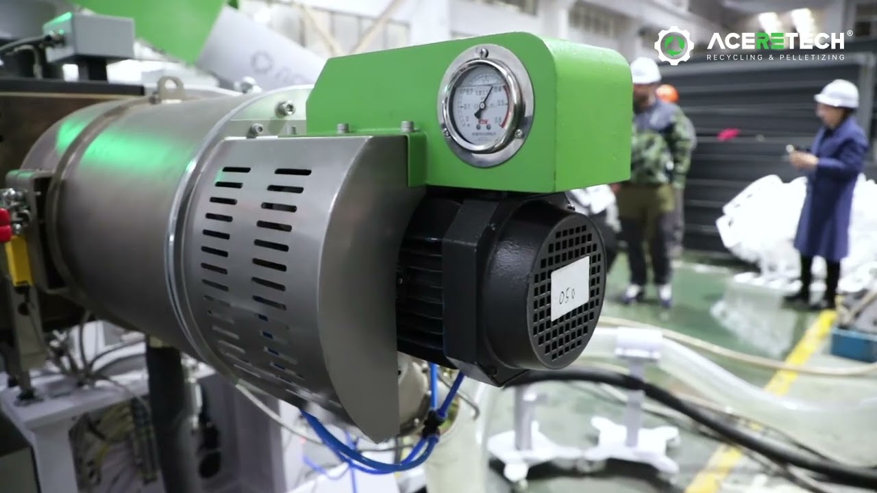 ACS800 120 Cutting&Compacting and water ring pelletizing system