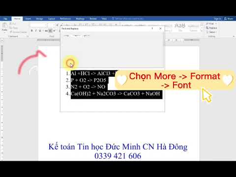 Cách viết nhanh công thức hóa học trong Word - youtube