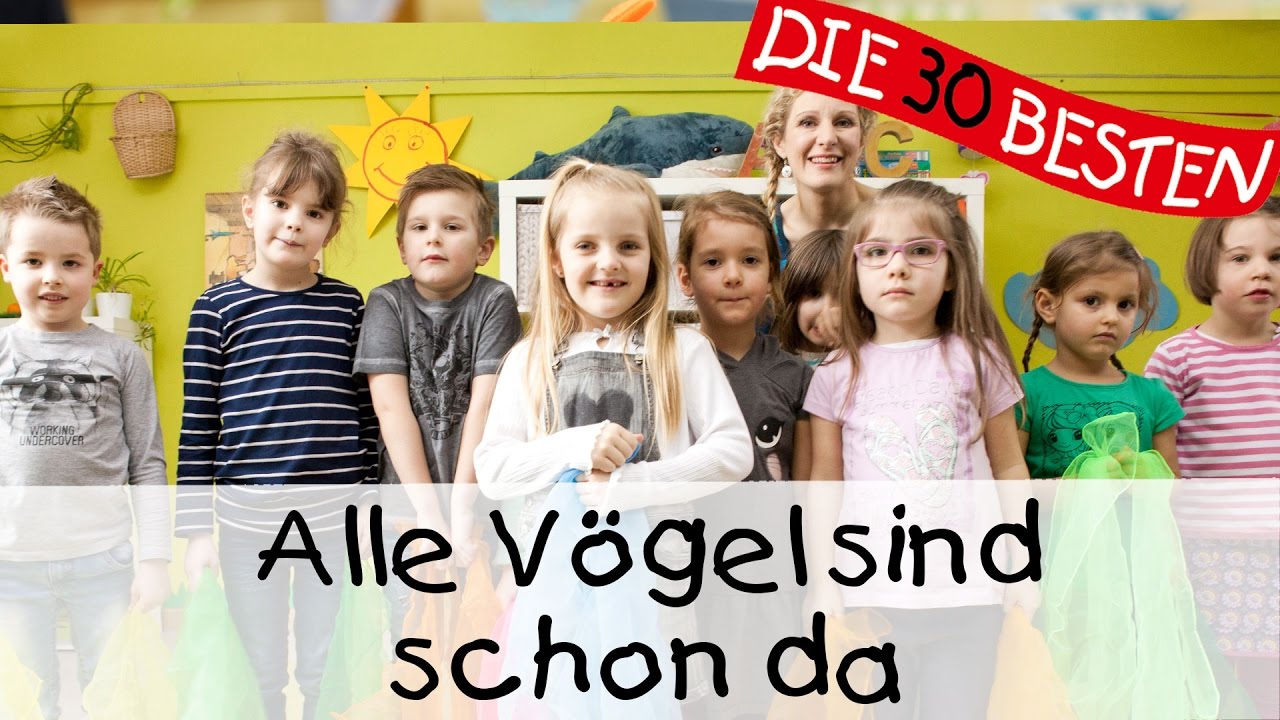 Alle Vögel sind schon da - Singen, Tanzen und Bewegen || Kinderlieder