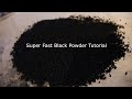 How to make fast black powder