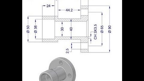 Tự học vẽ PTC Creo bằng video - Bài 01