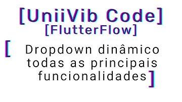 Dropdown dinâmico flutterflow e supabase (+ tmb firebase)
