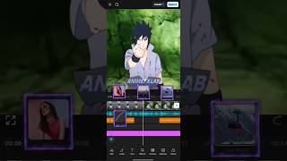 Cross shake animation tutorial on Capcut ||#capcut #capcuttutorial #anime #naruto