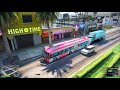 GTA 5 - Franklin New Flyer Xcelsior Quick Test Run