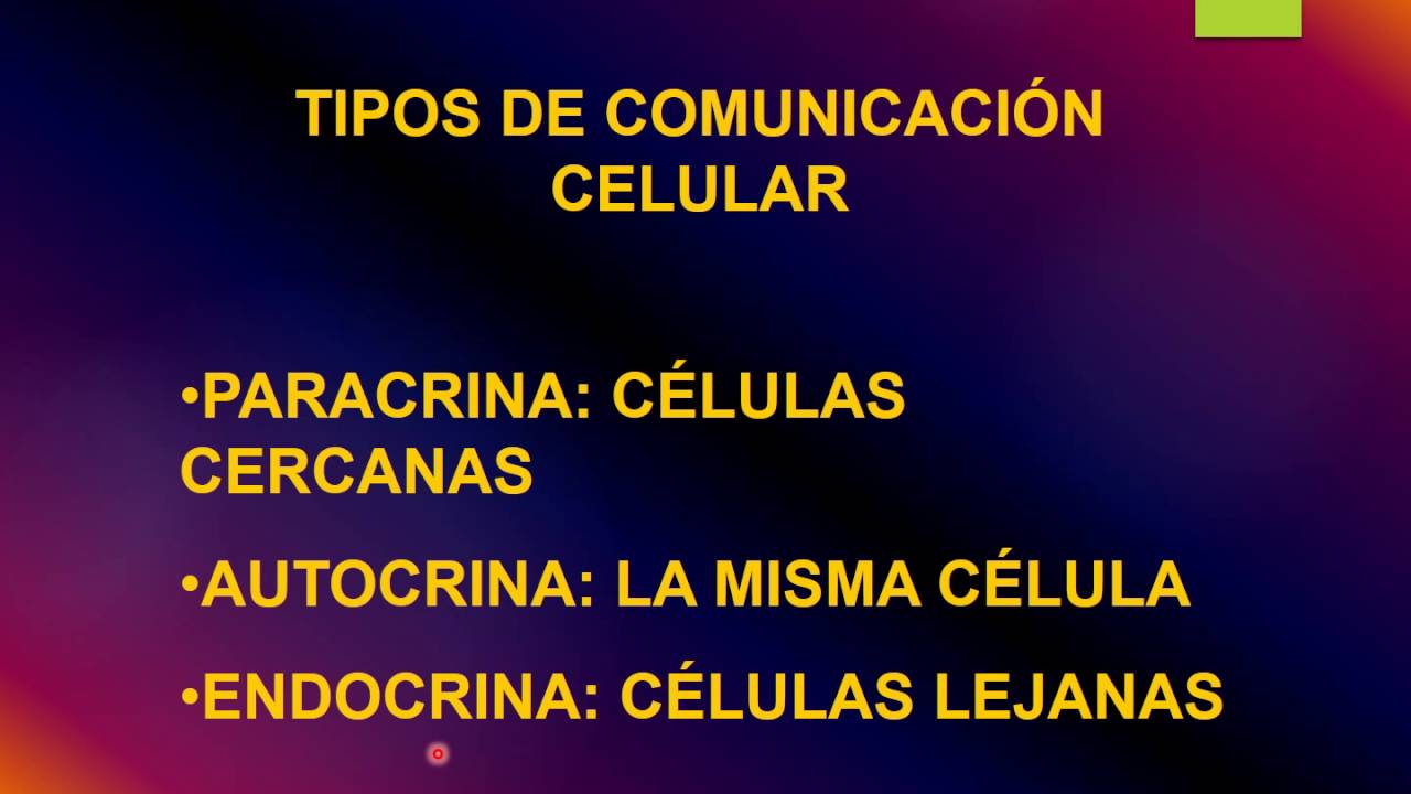 SEÑALIZACIÓN CELULAR. ( TIPOS, CONCEPTO,EJEMPLOS)
