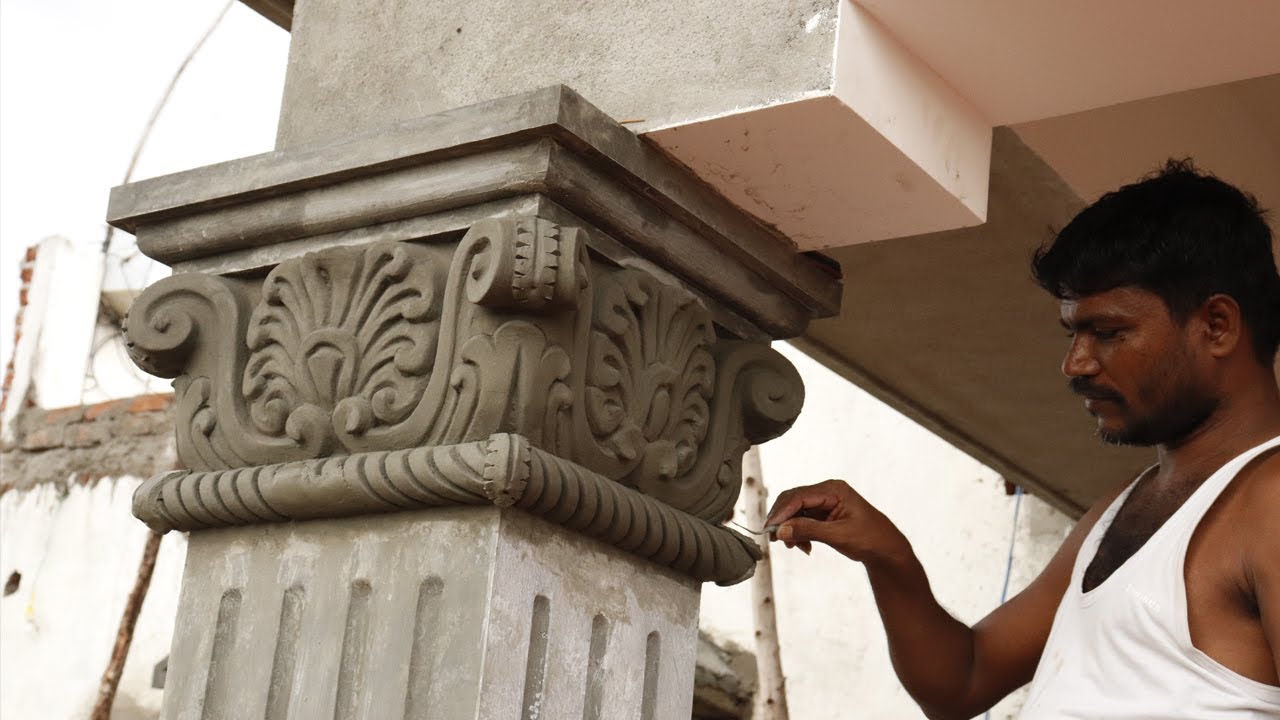 Portico Pillar Design How To Build A Beautiful Pillar For The House 