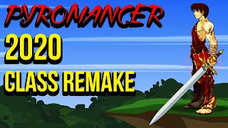 DragonFable - Pyromancer 2020 Class Remake/Revamp