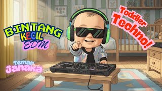Download lagu Bintang Kecil (EDM Techno Version) | Teman Musik Janaka | Toddler Techno