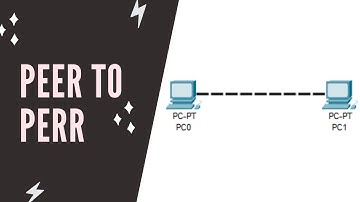 Cara membuat jaringan peer to peer pada cisco paket tracer