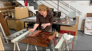 Françoise Pétrovitch - gravure à l'aquatinte 'Le Secret' Françoise Pétrovitch - gravure à l'aquatinte 'Le Secret'