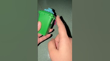 Thùng rác nhỏ xíu , thùng rác KHỔNG LỒ #shorts #funny