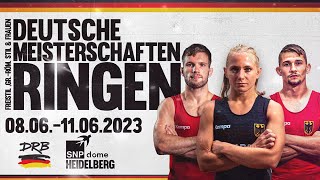 RINGEN DM 2023 – 65kg FS - Justus Eigenbrodt vs. Moritz Langer