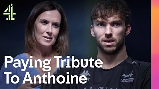 Pierre Gasly Spa Interview | Paying Tribute to Anthoine Hubert | C4F1 | F1