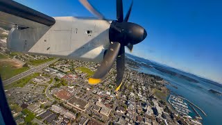 [4K] – Full Flight – WestJet Encore – Bombardier DHC-8-402 Q400 – YYJ-YLW – C-GEEN – IFS 904