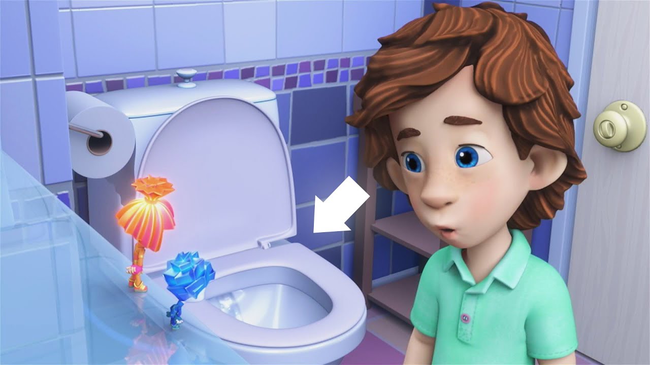 Die Toilette 🚽| Die Fixies | Videos für Kinder: Spaß und Lernen!