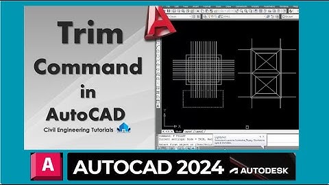 How to Use Trim Command in AutoCAD 2024 | AutoCAD Trim Command Tutorial Complete