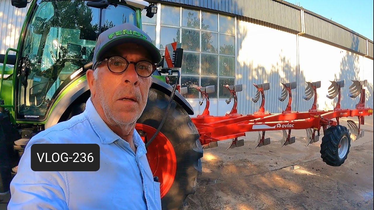 FARMVLOG#236 Ovlac ecoploeg, zaaien, Agurotech vochtsensor