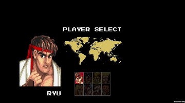 Street Fighter 2 on Unity : Development Progress Build