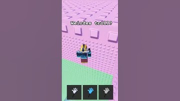 weirdest troll in slap tower #shorts #troll  #funny #roblox #wallhop