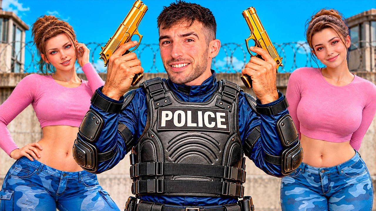 Enamorando CHICAS como POLICÍA MILLONARIO en GTA 5 😎💸🚨(Mods)