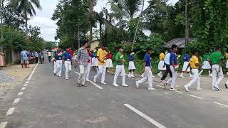 75Th Independent Rally By St.pauls Students At Bashbari ..Dist Kokrajhar...