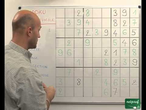 Sudoku. Niveau 3 : difficile