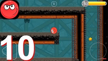 Red Ball 4 Levels 66-70 Walkthrough Part 10 / Android iOS Gameplay HD
