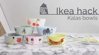 Ikea hack, Kalas bowl makeover