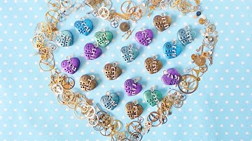 ♥Steampunk Heart Charm Tutorial (Polymer Clay)♥