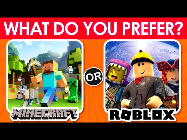 What's Poppin (or not): Minecraft or Roblox? – The Nest