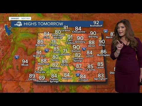 Sizzling 90+ heat returns Thursday in Denver metro; slight cool off Saturday