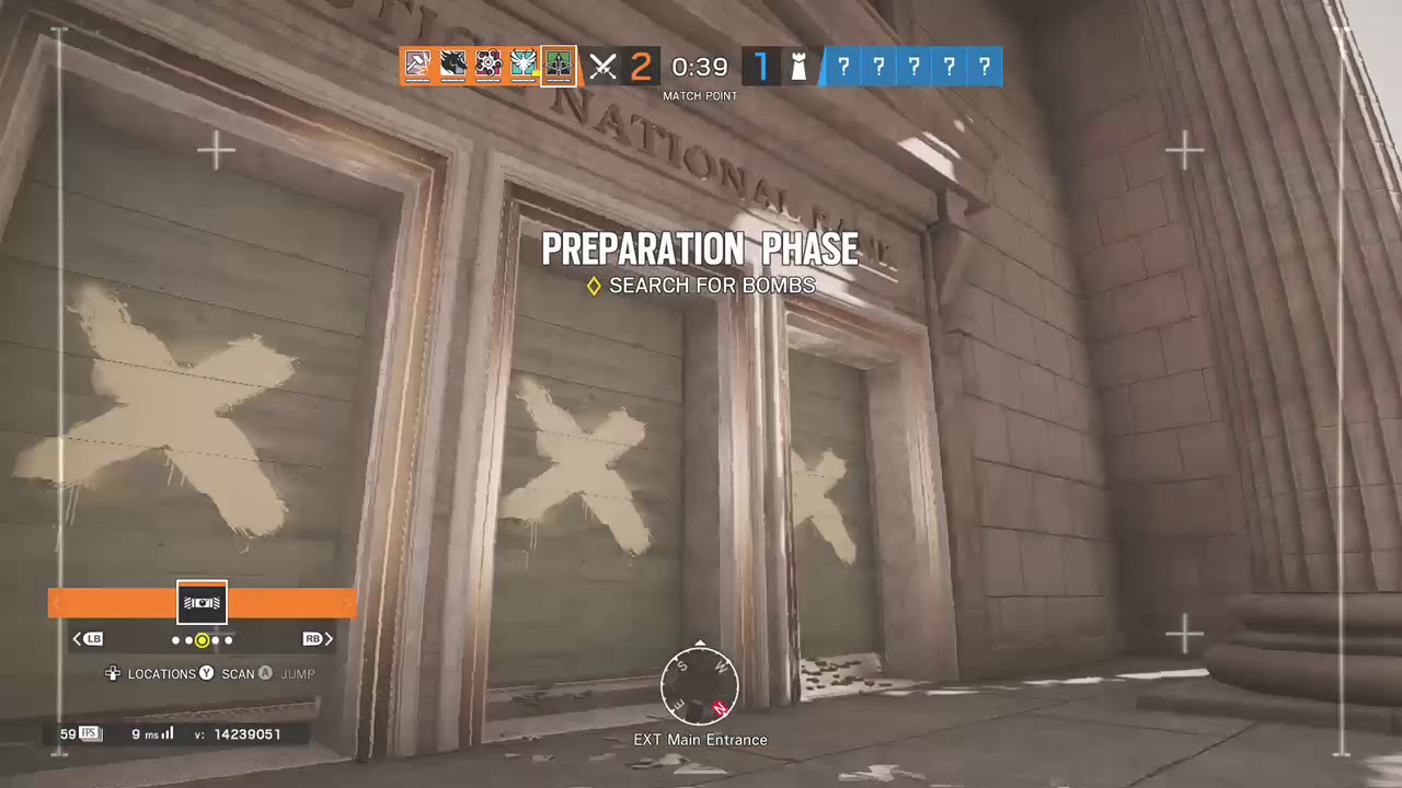 R6 siege How to ruin a spawn peek and half the team - YouTube