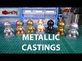 METAL EFFECT RESIN : Cold casting metallic powders and mica powders, using polyurethane resin