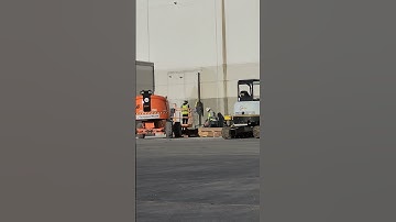 ever wonder how they make loading docks at warehouses?