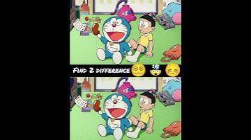 find 2 difference🧠🤔 #shinchan   #doraemon #find #youtube #viralvideo #viralshorts #hungama