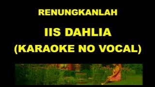 RENUNGKANLAH - IIS DAHLIA (KARAOKE NO VOCAL)
