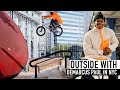 Outside with demarcus paul in new york city