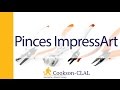 Les pinces de la gamme impressart  cookson clal