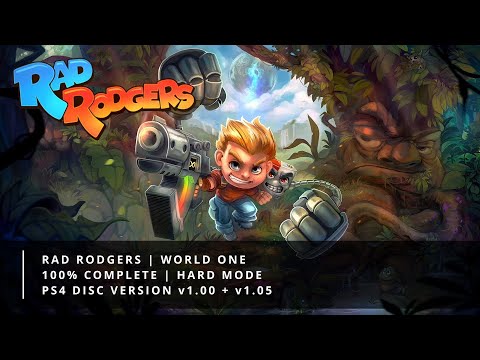 Rad Rodgers: World One | 100% Complete | Hard Mode