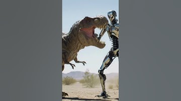 Dinosaurs and robots​​ #shorts