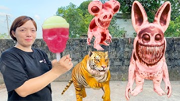 Kem Ốc review các loại xe: xe cứu hoả, xe cảnh sát, máy bay, ăn kẹo mút hình đầu lâu. Theu Chanel