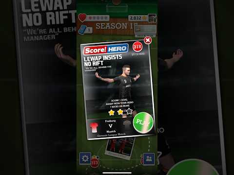 Score! Hero Level 318 | 3 Stars (Tutorial) #game #tutorial #football #scorehero #how #howto #3star