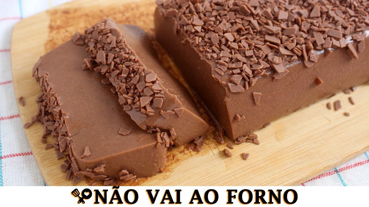 Bolo de chocolate sem forno - receita fácil e rápida