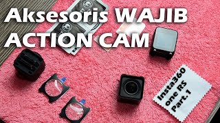 Aksesoris Wajib Insta360 One RS Part 1 || Sticky Lens Guards &amp; Lens cover dan LCD Cover by Kingma