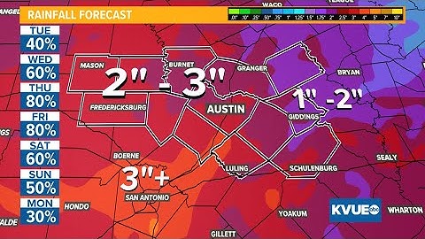 Live Austin weather update: Showers and storms possible 9/28 | KVUE