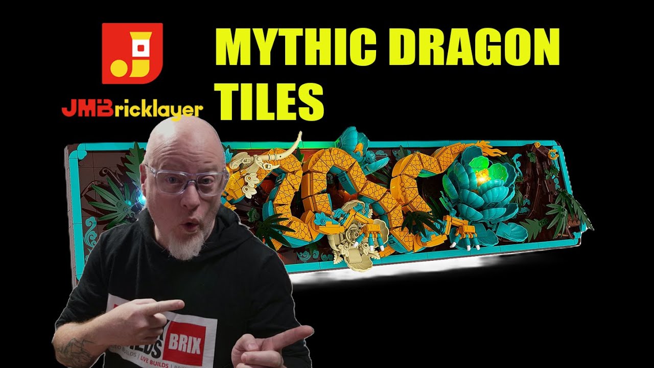 Another JMBricklayer Mythic Dragon Tiles 70020 | Review - YouTube
