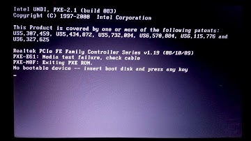 How to Fix Media Test Failure, Check Cable (No Bootable Device) | 100% Worked