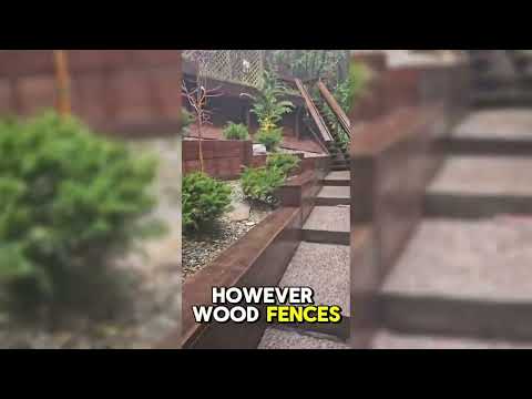 Wood Fence VS Concrete Fence