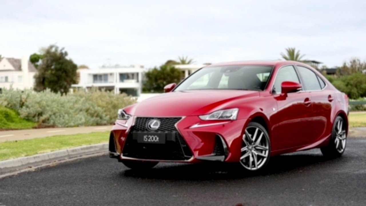 2016 Lexus IS 200t F Sport (Australian spec) YouTube